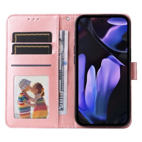 Чохол-книжка Embossed Sunflower для Google Pixel 9a - золото
