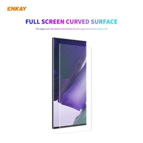 3D Защитная пленка ENKAY Hat-Prince PET Curved Heat Bending HD для Samsung Galaxy Note 20 Ultra - прозрачная