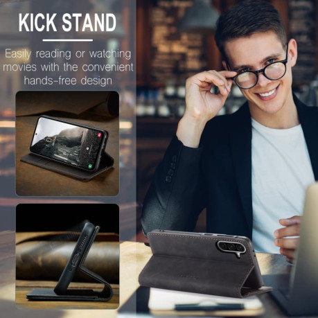 Чохол-книжка CaseMe-013 Multifunctional для Samsung Galaxy A56 - чорний