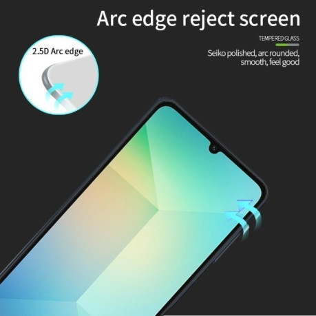 Защитное стекло MOFI 9H 3D Full Screen на Samsung Galaxy A26 5G - черное