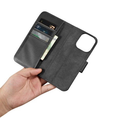 Кожаный чехол-книжка iCarer Wallet Case 2in1 для iPhone 14 Pro Max - черный