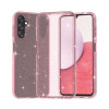 Противоударный чехол Terminator Style Glitter для Samsung Galaxy A14 5G - розовый