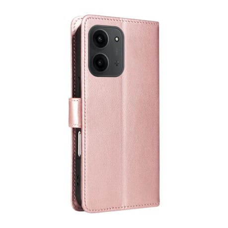 Чехол-книжка Cat Embossing Pattern на Xiaomi Redmi 15C 5G / 4G EU 173mm - золото