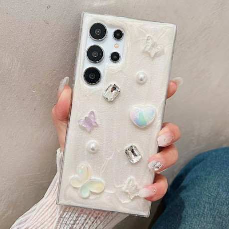 Чохол Cream Gum Decoden TPU для Samsung Galaxy S24 FE 5G - Butterfly