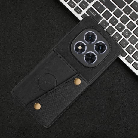 Чохол протиударний Double Buckle для Xiaomi Redmi Note 14 Pro 5G/Poco X7 - чорний