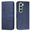 Чохол-книжка Stitching Calf Texture для Infinix Hot 50 4G - синій
