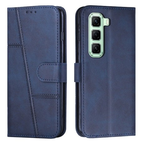 Чохол-книжка Stitching Calf Texture для Infinix Hot 50 4G - синій