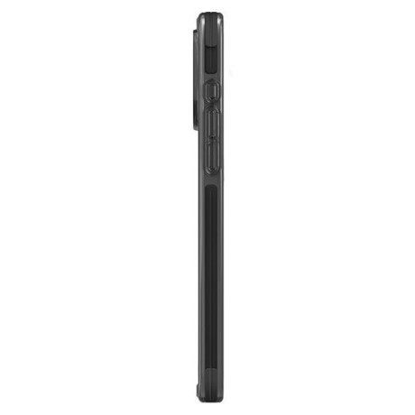 Оригинальный чехол UNIQ etui Combat Magclick Charging на iPhone 15 Pro - black/carbon black