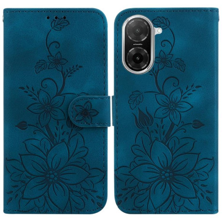 Чехол-книжка Lily Embossed Leather для Xiaomi Redmi A5 4G 173.3mm - синий