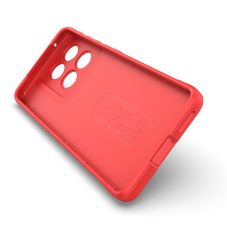 Силиконовый чехол Magic Flannel для Motorola Edge 60 Fusion 5G - черный