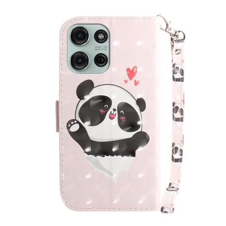 Чохол-книжка 3D Painting для Motorola Moto G75 5G Global - Panda