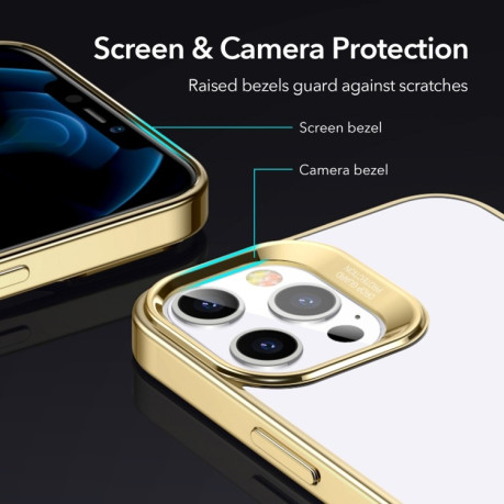 Противоударный чехол ESR Halo Serie на iPhone 12 Pro Max - золотой
