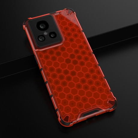 Противоударный чехол Honeycomb на Realme GT2 Explorer Master - красный