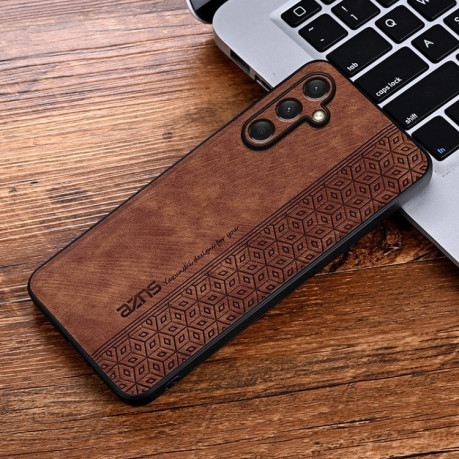 Противоударный чехол AZNS 3D Skin Feel для Samsung Galaxy A16 5G - коричневый