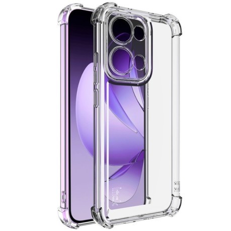 Ударозащитный чехол IMAK UX-4 Series Four-corner Shockproof на OPPO Reno13 - прозрачный