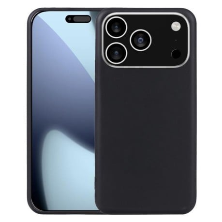 Силіконовий чохол на iPhone 17 Pro Max - чорний