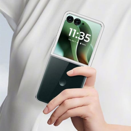 Чохол 6D Electroplating для Motorola Razr 60 Ultra - фіолетовий