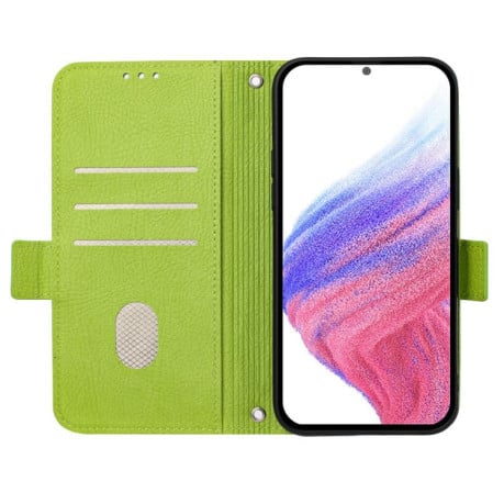 Чехол-книжка Magnetic RFID Anti-theft Leather для Poco 8 Pro/Redmi Note 15 Pro+ 5G Global 163.6mm — зелёный