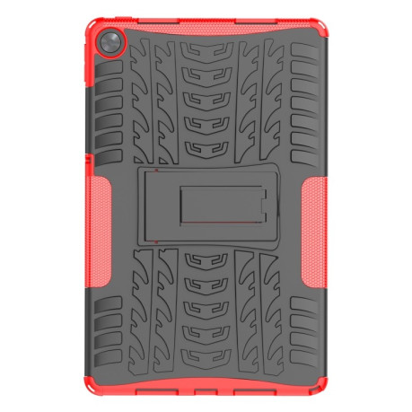 Противоударный чехол Tire Texture для Realme Pad 10.4 - красный
