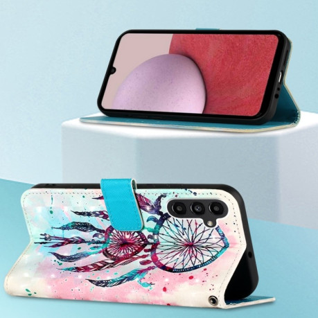 Чохол-книжка 3D Painting для Samsung Galaxy A05s - Color Drop Wind Chimes