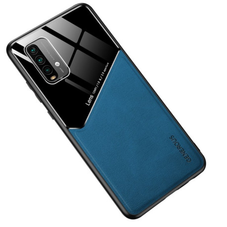 Противоударный чехол Organic Glass для Xiaomi Poco M3 - синий