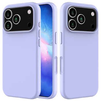 Силиконовый чехол Solid Color Liquid Silicone на iPhone 18 Pro / 17 Pro — фиолетовый