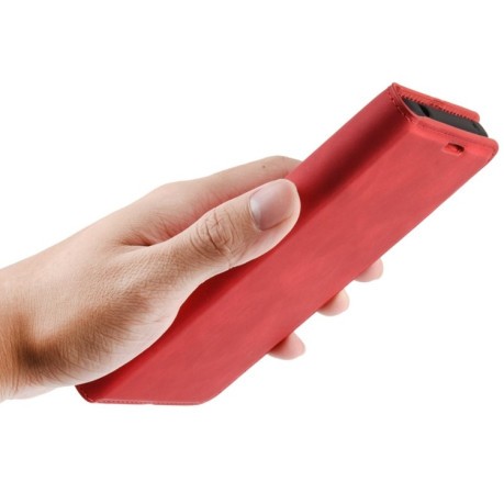 Чохол-книжка Retro-skin Business Magnetic Samsung Galaxy A72 - червоний