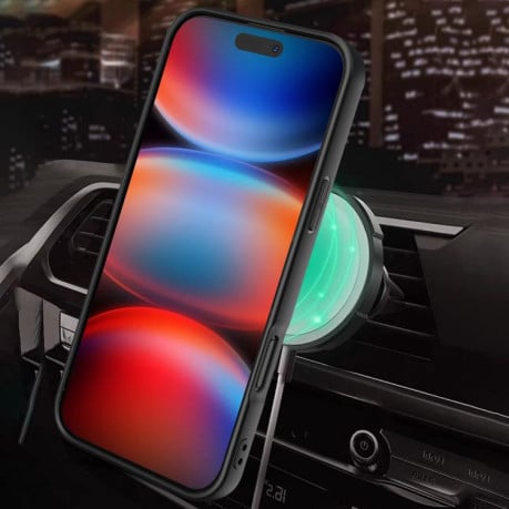 Чехол Armor Rotating Holder с MagSafe и подставкой на iPhone 17 Pro Max - красный