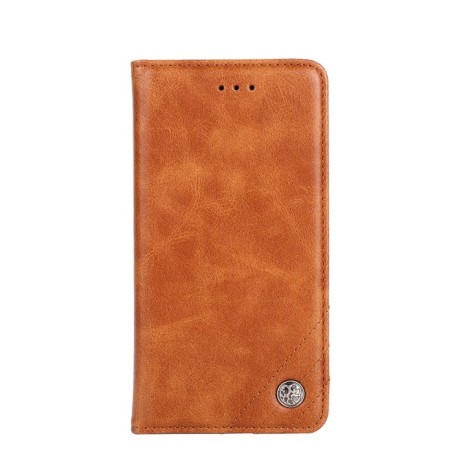 Чехол-книжка Non-Magnetic Retro Texture для Samsung Galaxy A04s/A13 5G - коричневый