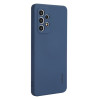 Противоударный чехол ENKAY Liquid Silicone для Samsung Galaxy A53 5G - синий
