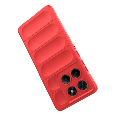 Силиконовый чехол Magic Flannel для Motorola Edge 60 Fusion 5G - черный