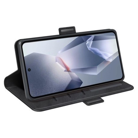 Чохол-книжка Dual-side Magnetic Buckle для OnePlus 13R/Ace 5/Ace 5 Pro - чорний