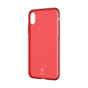 Чехол Baseus Simple Series для iPhone X/Xs  TPU красный