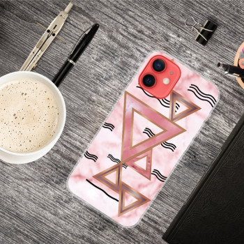 Противоударный чехол Marble Pattern B Series для iPhone 13 mini - GK-A5