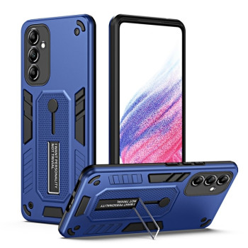Противоударный чехол Variety Brave Armor Finger Loop Holder для Samsung Galaxy M54 5G - синий