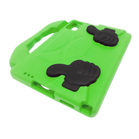 Противоударный чехол EVA Thumb Bracket для Xiaomi Redmi Pad SE - зеленый