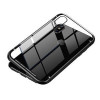 Магнітний чохол Baseus Metallic Frame + Temperped Glass Rear Cover Magnetic Care на iPhone XS Max-чорний