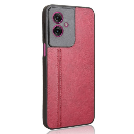 Ударозахисний чохол Sewing Cow Pattern для Motorola Moto G55 5G - червоний