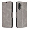 Чехол-книжка Retro Lambskin Texture для Samsung Galaxy A55 - серый