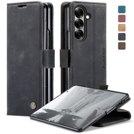 Чехол-книжка CaseMe-013 Multifunctional на Samsung Galaxy Fold 7 - черный