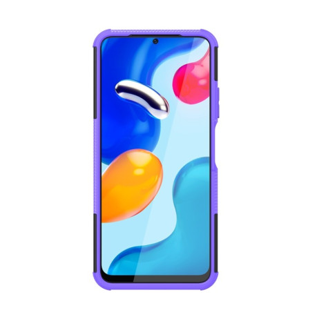 Протиударний чохол Tire Texture на Xiaomi Redmi Note 12S/11S/11 - фіолетовий