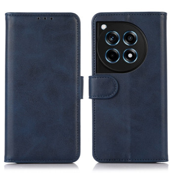 Чохол-книжка Cow Texture для OnePlus 12R/Ace 3 - синій