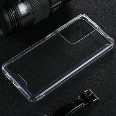 Протиударний чохол Four-corner для Samsung Galaxy S21 Ultra 5G - прозорий