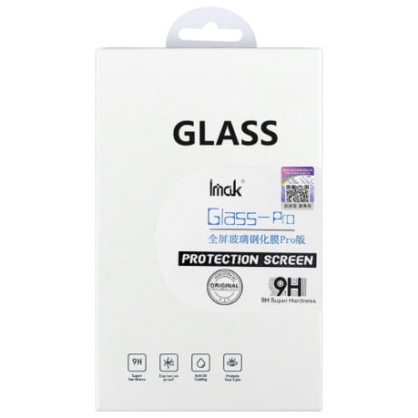 Защитное стекло IMAK 9H Full Screen Film Pro+ Version на Xiaomi Redmi Note 10 5G / 4G - черное