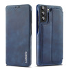 Чехол-книжка LC.IMEEKE Hon Ancient Series для Samsung Galaxy S22 Plus 5G - синий