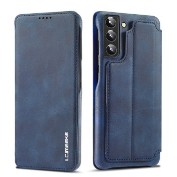 Чохол-книжка LC.IMEEKE Hon Ancient Series Samsung Galaxy S22 Plus 5G - синій