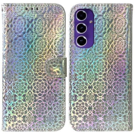 Чохол-книжка Solid Color Colorful на Samsung Galaxy A16 5G - сріблястий