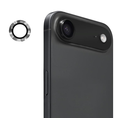 Захисне скло на камеру ENKAY 9H Aluminium для iPhone Air - сіре