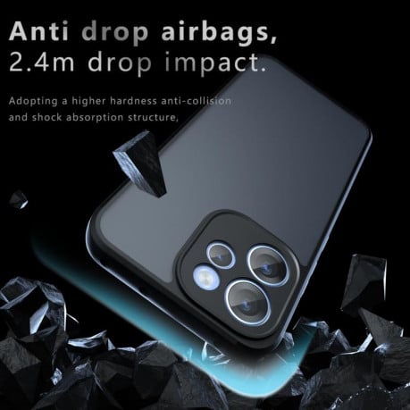 Протиударний гібридний чохол Armor Precise Hole для OPPO Reno15 F 5G — прозорий