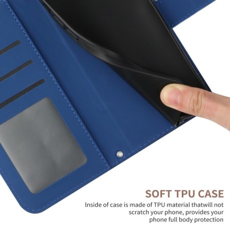 Чехол-книжка Skin Feel Sun Flower для Xiaomi 14T Pro 5G Global - синий